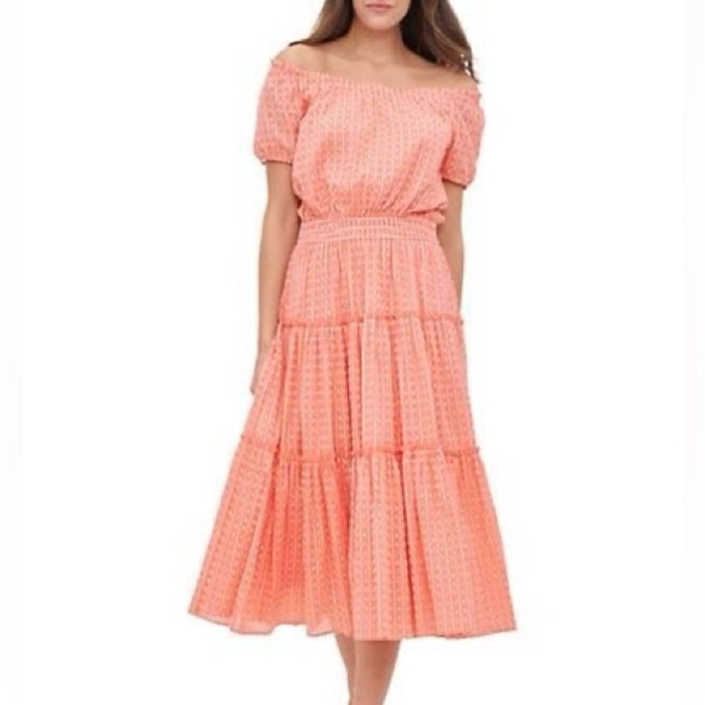 Tommy Hilfiger Off-shoulder Cold Shoulder Dress